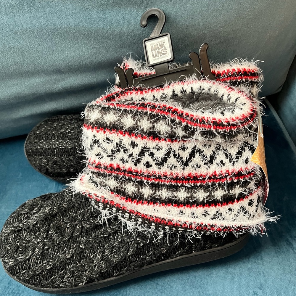 Muk Luks Indoor/Outdoor slippers